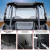imageSAUTVS Rear Windshield for Polaris RZR XP 1000XP4 1000 20142023 Lightly Waterproof Durable Polycarbonate Rear Back Window for Polaris RZR XP 1000XP 4 1000 20142023 Accessories