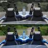 imageSAUTVS Rear Windshield for Polaris Slingshot S R SL SLR LE Scratch Resistant Hardcoated Polycarbonate Rear Wind Deflector Rear Panel for Polaris Slingshot S R SL SLR LE 20152025 Accessories