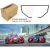 imageSAUTVS Rear Windshield for Polaris Slingshot S R SL SLR LE Scratch Resistant Hardcoated Polycarbonate Rear Wind Deflector Rear Panel for Polaris Slingshot S R SL SLR LE 20152025 Accessories