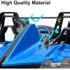imageSAUTVS Rear Windshield for Polaris Slingshot S R SL SLR LE Scratch Resistant Hardcoated Polycarbonate Rear Wind Deflector Rear Panel for Polaris Slingshot S R SL SLR LE 20152025 Accessories
