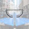 imageSAUTVS Rear Windshield for Polaris Slingshot S R SL SLR LE Scratch Resistant Hardcoated Polycarbonate Rear Wind Deflector Rear Panel for Polaris Slingshot S R SL SLR LE 20152025 Accessories