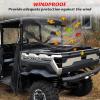 imageSAUTVS Rear ampamp Front Windshields for Ranger 1000XP 1000 1725 Clear Front and Rear Poly Full Windshields Windows for Polaris Ranger XP 1000Ranger 1000XP 900DieselCrew 20172025 Accessories