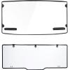 imageSAUTVS Rear ampamp Front Windshields for Ranger 1000XP 1000 1725 Clear Front and Rear Poly Full Windshields Windows for Polaris Ranger XP 1000Ranger 1000XP 900DieselCrew 20172025 Accessories