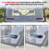 imageSAUTVS Rear ampamp Front Windshields for Ranger 1000XP 1000 1725 Clear Front and Rear Poly Full Windshields Windows for Polaris Ranger XP 1000Ranger 1000XP 900DieselCrew 20172025 Accessories
