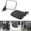 imageSAUTVS Rearview Side Mirrors for Polaris Ranger 500 570 900 Adjustable Folding Side View Mirrors for Polaris Ranger 500 570 XP 900 20142022 Accessories 2PCS