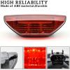 imageSAUTVS Red LED Tail Light Assembly for Honda Pioneer 500 Rear Brake Stop Light Tail Lamp for Honda TRX250 300 400EX 400X 500 700XX MUV700 20052024 Accessories 1PCS Replace 33700HN1A71