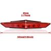 imageSAUTVS Red LED Tail Light for SkiDooSpyder Red Rear Brake Stop Light Tail Lamp for CanAm Spyder F3 RT 20192025  SkiDoo MXZ Renegade Summit 600 850 20172025 Accessories Replace 520001143