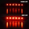 imageSAUTVS Red LED Tail Light for SkiDooSpyder Red Rear Brake Stop Light Tail Lamp for CanAm Spyder F3 RT 20192025  SkiDoo MXZ Renegade Summit 600 850 20172025 Accessories Replace 520001143