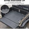 imageSAUTVS Rubber Bed Mat Liner for Ranger XP 1000 Ranger 1000 Crew 20182025 TPE Rear Cargo Bed Mat All Weather Protector Slush Liner Accessories