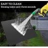 imageSAUTVS Rubber Cargo Bed Mat for Mule SX 610 TPE Rear Cargo Mat All Weather Protector Slush Liner for Kawasaki Mule SX 20172025  Mule 610 600 20052016 Accessories Replace KAF550030