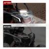 imageSAUTVS Shock Tower LED Light Bar Bracket Mount Kit for CanAm Maverick X3 X RS Turbo R 20172025 X3 1014 inch Front Light Bar Mount Kit Accessories