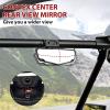 imageSAUTVS Side Mirrors Rearview Mirror Kit for Polaris RZR 900 Trail Folding Side Mirrors Center Convex Rear view Mirror for Polaris RZR Trail S 900 1000 Premium Ultimate 20212023 Accessories