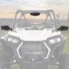 imageSAUTVS Side Mirrors Rearview Mirror Kit for Polaris RZR 900 Trail Folding Side Mirrors Center Convex Rear view Mirror for Polaris RZR Trail S 900 1000 Premium Ultimate 20212023 Accessories