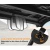 imageSAUTVS Side Mirrors Rearview Mirror Kit for Polaris Ranger XP 1000 Ranger 1000 Folding Side Mirrors Center Convex Rear View Mirror for Polaris Ranger XP 1000 Ranger 1000Crew 20182025 Accessories