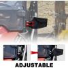 imageSAUTVS Side Mirrors for Honda Pioneer 1000 20162025 Adjustable Rearview Mirrors Folding Clear Rear View Side Mirrors for Honda Pioneer 1000 20162025 Accessories 2PCS Replace OEM 0SV05HL4202