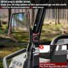 imageSAUTVS Side Mirrors for Polaris Ranger XP 1000 Ranger 1000 Adjustable Folding Rearview Side Mirrors for Polaris Ranger XP 1000 Ranger 1000 Crew 570 Midsize 570 SP 20182024 Accessories2PCS
