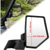 imageSAUTVS Side Mirrors for Polaris Ranger XP 1000 Ranger 1000 Adjustable Folding Rearview Side Mirrors for Polaris Ranger XP 1000 Ranger 1000 Crew 570 Midsize 570 SP 20182024 Accessories2PCS