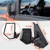 imageSAUTVS Side Mirrors for Polaris XPEDITION XPXP 5 ADVADV 5 2024 Accessories Premium Adjustable Folding Side Mirrors with Guard Plate Mounted on Apillar Replace 2884491