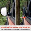 imageSAUTVS Side Mirrors for Polaris XPEDITION XPXP 5 ADVADV 5 2024 Accessories Premium Adjustable Folding Side Mirrors with Guard Plate Mounted on Apillar Replace 2884491
