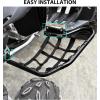 imageSAUTVS Side Step Nerf Bars Rock Sliders for Yamaha Raptor 700 700R 20062025 Combined Foot Guard Pegs with Black Webbing Nets Protective OffRoad Accessories