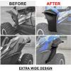 imageSAUTVS Spare Tire Mount Holder ampamp Front ampamp Rear XXL Wider Fender Flares for Kawasaki Teryx KRX 1000 20202022 Accessories