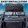 imageSAUTVS Spare Tire Mount Holder for 20202025 Kawasaki Teryx KRX 1000 Fits Up to 37quot Tire No Drilling Welding Required Heavy Duty Carrier Accessories
