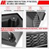imageSAUTVS Sport Hood Scoop Kit for Kawasaki Mule Pro Carbon Fiber Pattern Turbo Hood Scoop with Mesh Grill for Kawasaki Mule Pro FXT DXT DX FX FXR 20152025 Accessories