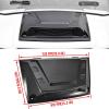 imageSAUTVS Sport Hood Scoop Kit for Kawasaki Mule Pro Turbo Hood Scoop with Mesh Grill for Kawasaki Mule Pro FXT DXT DX FX 20152025 Accessories