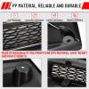 imageSAUTVS Sport Hood Scoop Kit for Kawasaki Mule Pro Turbo Hood Scoop with Mesh Grill for Kawasaki Mule Pro FXT DXT DX FX 20152025 Accessories