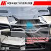 imageSAUTVS Sport Hood Scoop Kit for Polaris Ranger XP 1000 Crew XP 1000 1824 Carbon Fiber Pattern Turbo Hood Scoop with Mesh Grill for Polaris Ranger XP 1000 Ranger 1000 XP Crew 20182024 Accessories