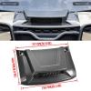 imageSAUTVS Sport Hood Scoop Kit for Polaris Ranger XP 1000 Crew XP 1000 1824 Carbon Fiber Pattern Turbo Hood Scoop with Mesh Grill for Polaris Ranger XP 1000 Ranger 1000 XP Crew 20182024 Accessories