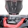 imageSAUTVS Sport Hood Scoop with LED Spotlight for General 1000 EPS 20162018 Carbon Fiber Pattern Hood Scoop with LED Auxiliary Light Kit for Polaris General 10004 1000 EPS 2016 2017 2018 Accessories