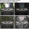 imageSAUTVS Sport Hood Scoop with LED Spotlight for Honda Pioneer 1000 3p 5p 6p 20162025 Front Hood Cover with LED Auxiliary Light Kit Accessories Easy Installation
