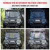 imageSAUTVS Sport Hood Scoop with LED Spotlight for Honda Pioneer 700 2P 4P 1425 Sporty Hood Scoop with Auxiliary Light Kit Front Hood Cover with Lamp for Honda Pioneer 7002 7004 20142025 Accessories