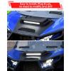 imageSAUTVS Sport Hood Scoop with LED Spotlight for Kawasaki Teryx KRX 1000 Hood Scoop with LED Auxiliary Light Kit for Kawasaki Teryx KRX KRX4 1000 20202025 Accessories
