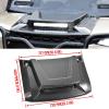 imageSAUTVS Sport Hood Scoop with LED Spotlight for Ranger XP 1000Crew Carbon Fiber Pattern Hood Scoop with LED Auxiliary Light Kit for Polaris Ranger XP 1000 Ranger 1000 XP Crew 20182024 Accessories