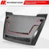 imageSAUTVS Sport Hood Scoop with Mesh for Honda Pioneer 700 2P 4P 20142025 Carbon Fiber Pattern Hood Scoop with Grille Kit Front Hood Cover for Honda Pioneer 7002 7004 20142025 Accessories
