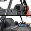 imageSAUTVS Sport Speaker Enclosures for Polaris RZR PRO XP Rear 65quot Speaker Pods Panels with Metal Mount Brackets for Polaris RZR PRO XP XP4 LE 20202024 Accessories 2PCS