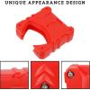 imageSAUTVS Sporty Key Holder for Can Am Spyder Red Ignition Key Cover Case Shell Key Holder with Hole for CanAm Spyder F3 RT RTS ST RSi Accessories 1PCS