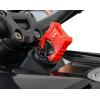 imageSAUTVS Sporty Key Holder for Can Am Spyder Red Ignition Key Cover Case Shell Key Holder with Hole for CanAm Spyder F3 RT RTS ST RSi Accessories 1PCS
