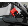 imageSAUTVS Sporty Key Holder for Can Am Spyder Red Ignition Key Cover Case Shell Key Holder with Hole for CanAm Spyder F3 RT RTS ST RSi Accessories 1PCS