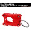 imageSAUTVS Sporty Key Shell for Ryker Outlander Red Ignition Key Cover Holder Key Case for CanAm RykerOutlander Accessories 1PCS