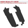 imageSAUTVS Steel Rear Wheel Well Block Offs for Polaris RZR PRO XPTurbo R Black Inner Splash Fender Guard Rear Mudguard Frame Guard for Polaris RZR PRO XP XP4 Turbo R R4 20202024 Accessories 2PCS