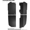 imageSAUTVS Steel Rear Wheel Well Block Offs for RZR PRO R 2022 2023 2024 Combined Black Inner Splash Fender Guard Rear Mudguard Frame Guard for Polaris RZR PRO R 2022 2023 2024 Accessories 2PCS
