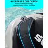 imageSAUTVS Step Wedges Footboards Pedal for Sea Doo Spark Foot Rest Kit With 45 Degree Slope Footrest for SeaDoo Spark 2024 Accessories 2PCS Replace 295101263