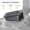 imageSAUTVS Storage Cargo Box for Can Am Outlander 2 GAL Front Rear Bin Back Seat Rack Box for CanAm Outlander L MAX 6X6 Accessories Replace 708200408 Quick Installation