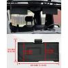 imageSAUTVS Sun Visors for Polaris Ranger XD 1500 PremiumNorthstar 2024 2025 Accessories PP AntiGlare Visor Extension Sun Shield Blockers with Adjustable Angle Replace OEM 2890571 2PCS