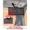 imageSAUTVS Sun Visors for Polaris Xpedition XPXP 5ADVADV 5 2024 PP AntiGlare Visor Extension Sun Blockers with Adjustable Angle Replace OEM 2891239