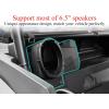 imageSAUTVS Support 65quot Speakers Rear Seat Speaker Pods Mount Brackets Holders ampamp Folding Side Mirrors Center Convex Rear View Mirror for Polaris RZR XP 1000XP 4 1000 2024 Accessories