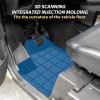 imageSAUTVS TPE AntiSlip Floor Mats Front Row Floor Liners for Yamaha Wolverine RMAX4 1000 20212025 Wolverine X4 850 20182020 Accessories All Weather Protection Slush Mats4PCS